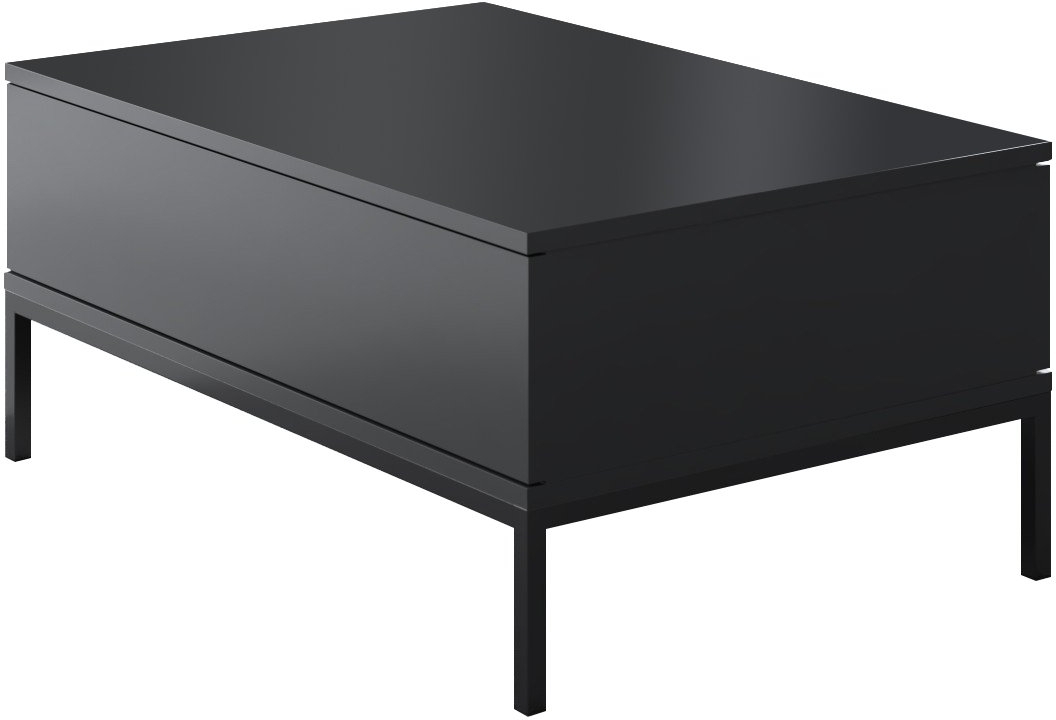 Lord Couchtisch 90 x 60 cm - Anthrazit/Schwarz Lord Couchtisch 90 x 60 cm - Anthrazit/Schwarz