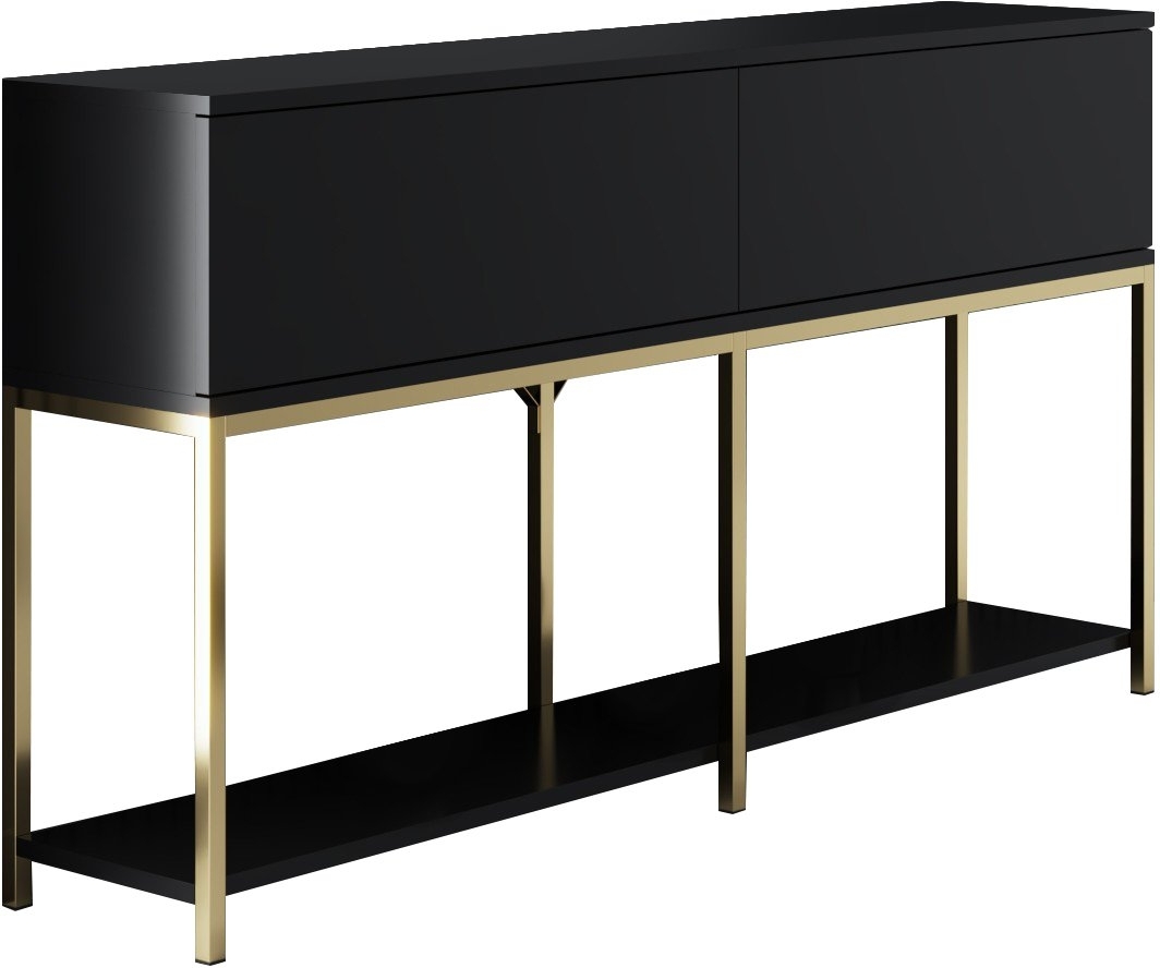 Lord Sideboard - Schwarz/Gold Lord Sideboard - Schwarz/Gold