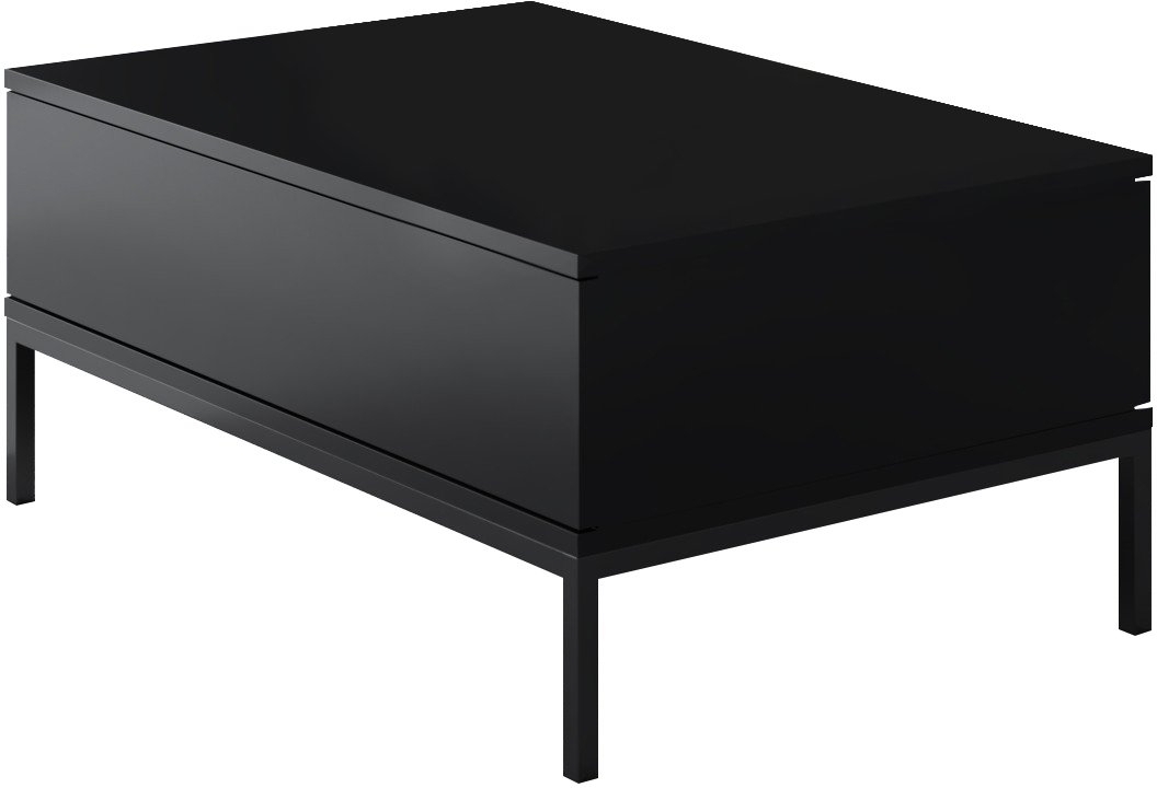 Lord Couchtisch 90 x 60 cm - Schwarz Lord Couchtisch 90 x 60 cm - Schwarz
