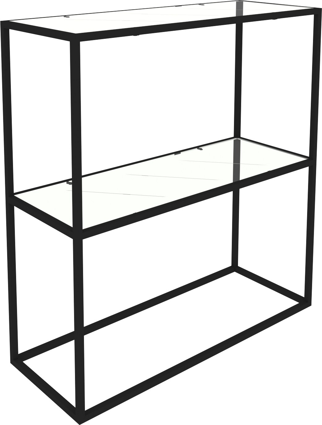 Berra Konsolentisch 80 x 30 cm - Schwarz