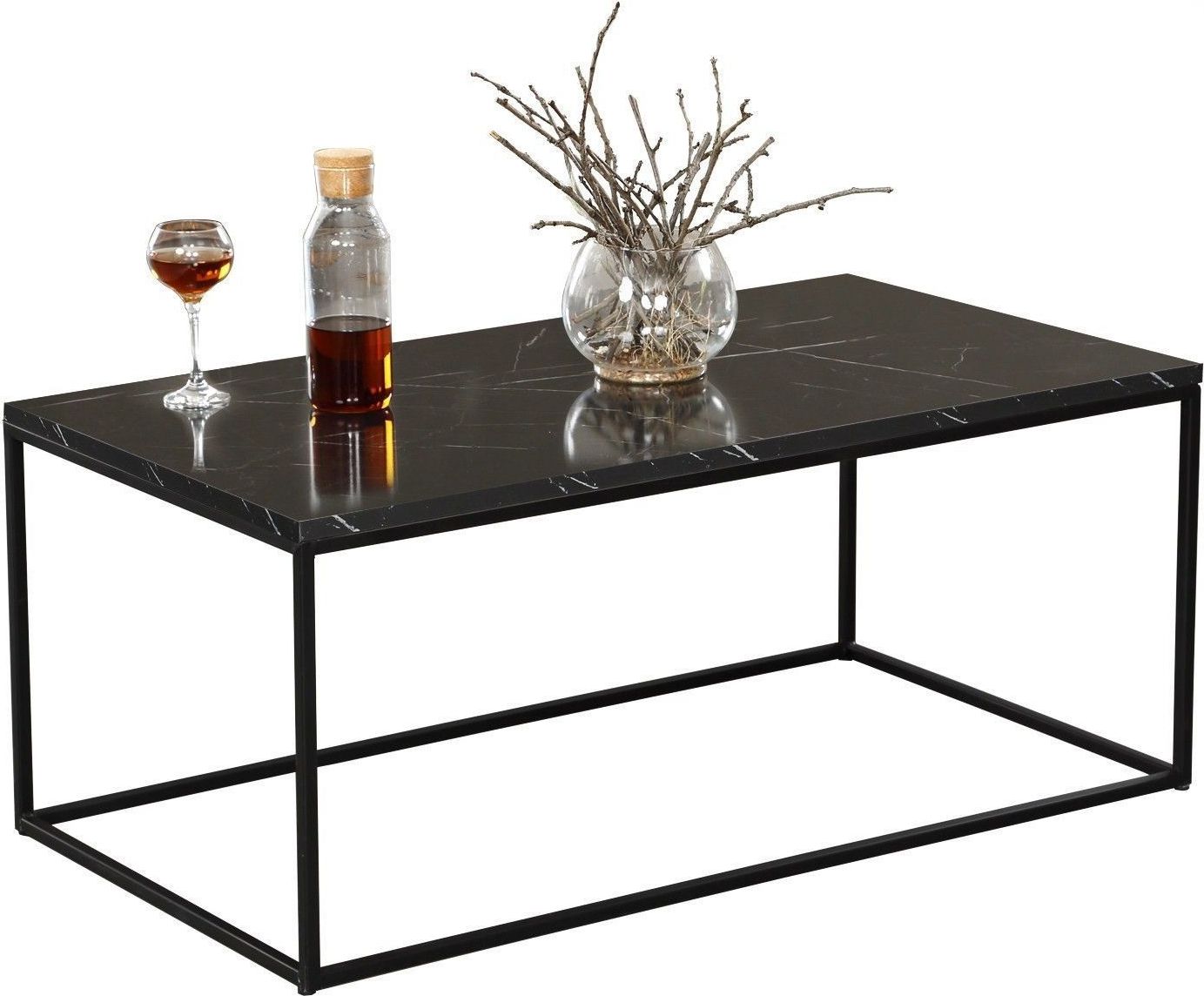 Cosco Couchtisch 95 x 55 cm - Schwarz/Wei�