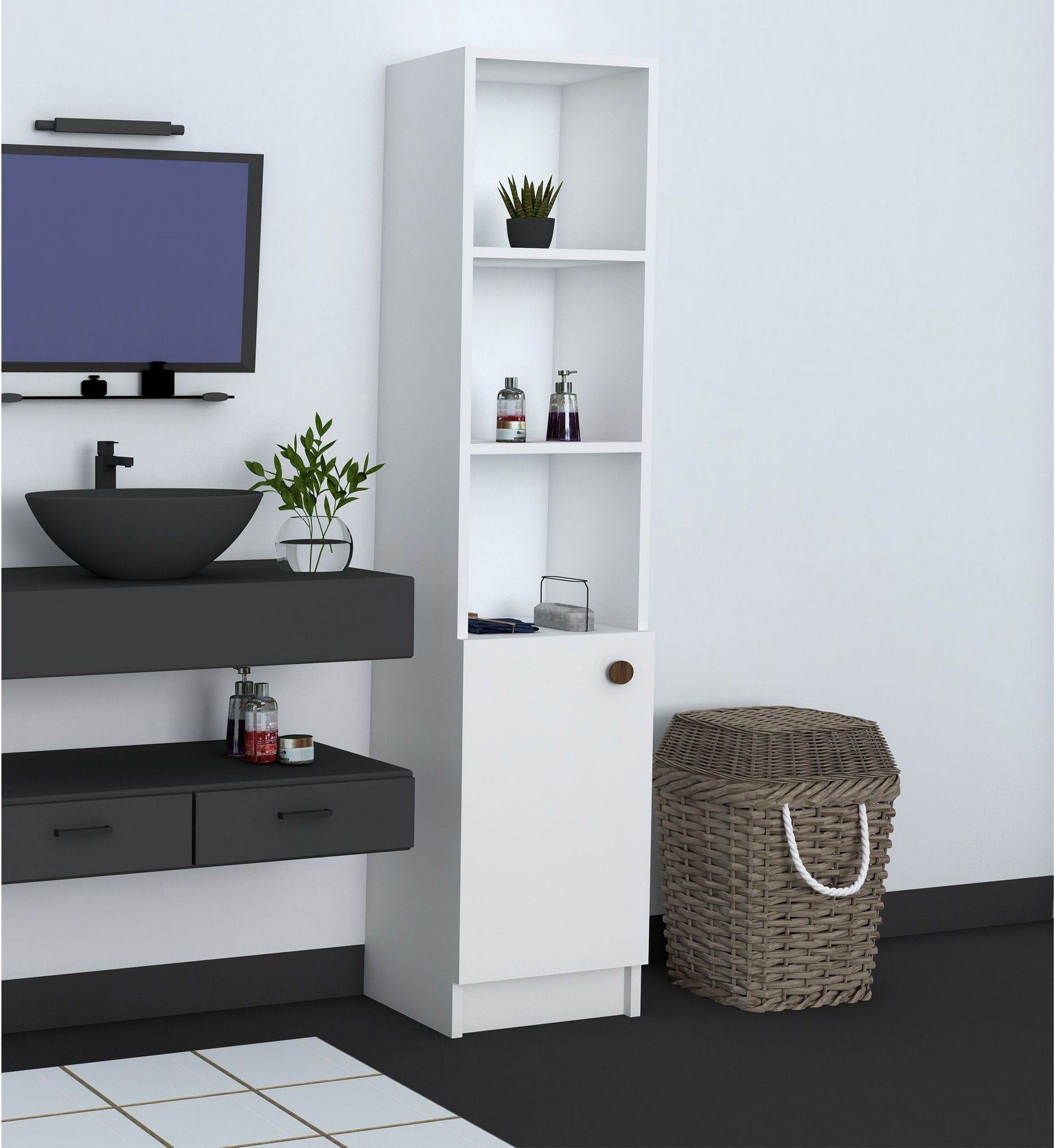 Trendschrank - Weiß Trendschrank - Weiß