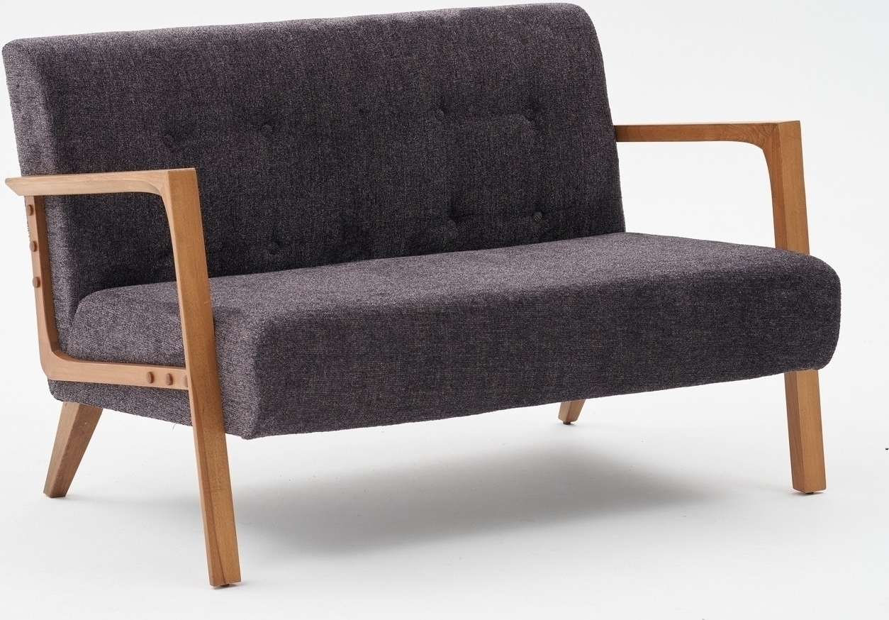 Kemer 2-Sitzer-Sofa - Anthrazit