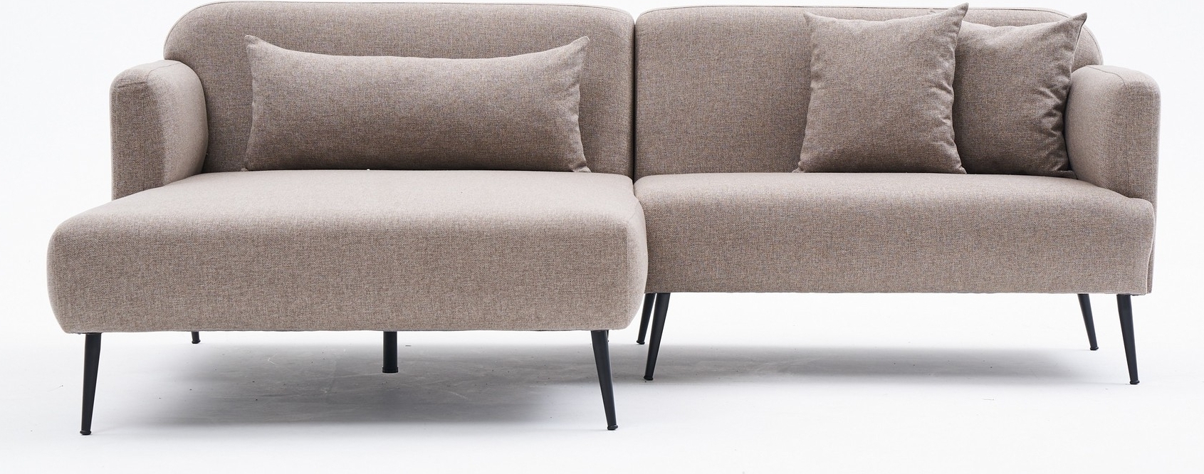 Revos Diwansofa links - Braun