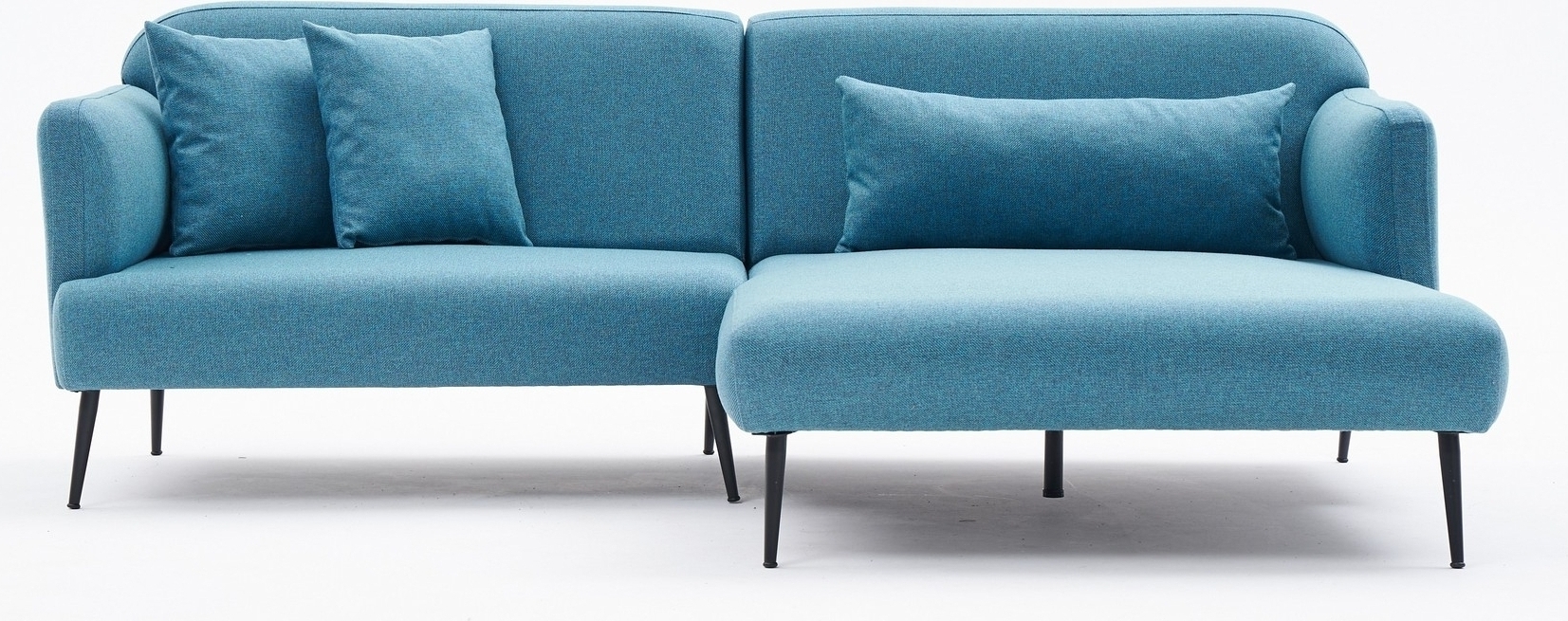 Revos Diwansofa rechts - T�rkis