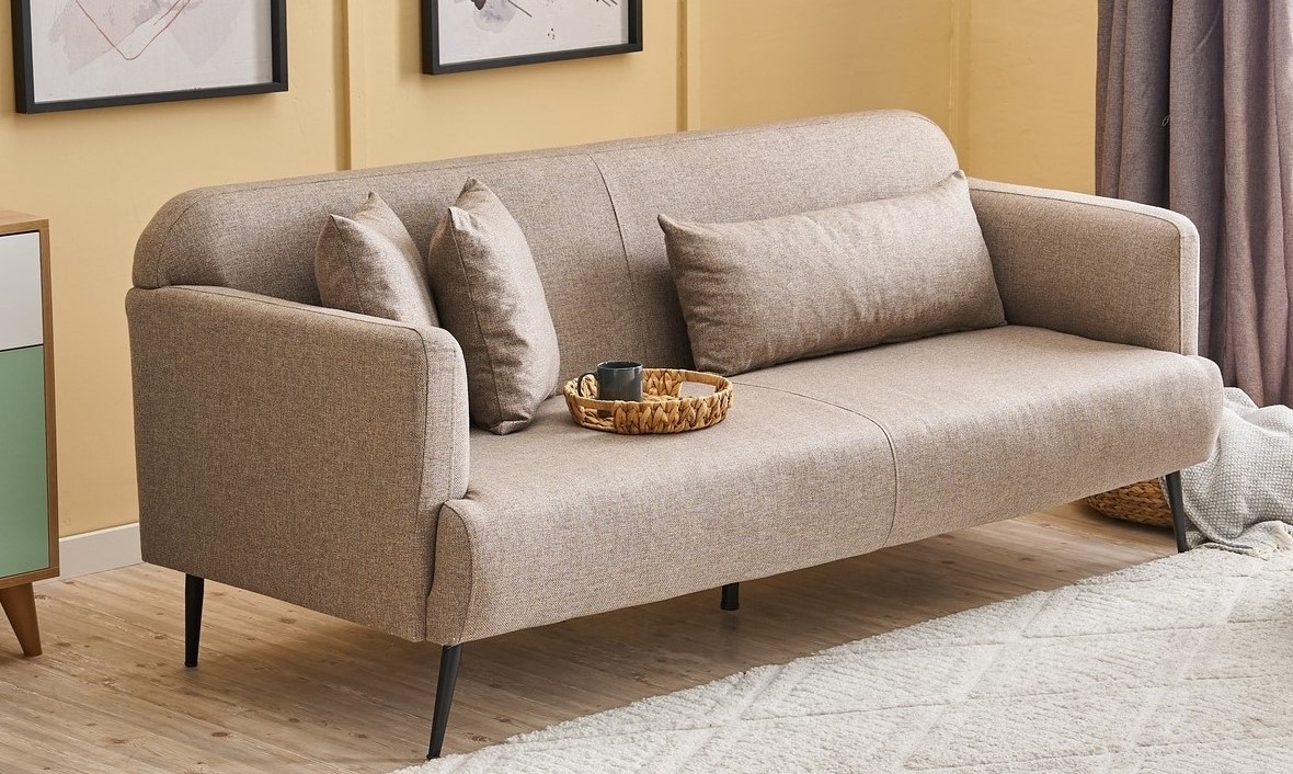 Revos 3-Sitzer-Sofa - Braun