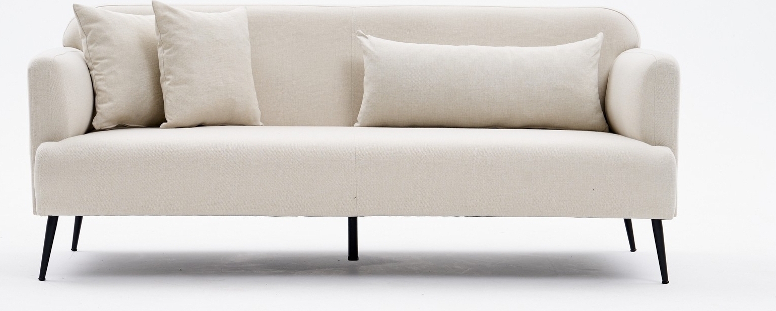 Revos 3-Sitzer-Sofa - Creme Revos 3-Sitzer-Sofa - Creme