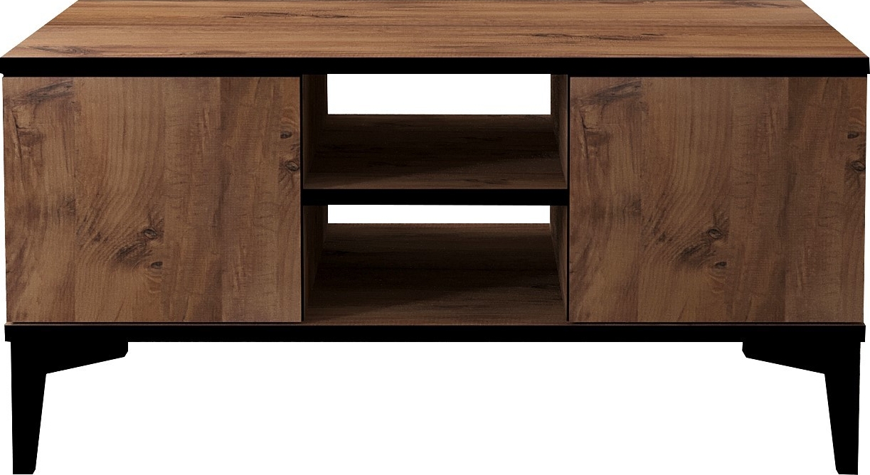 Cide Couchtisch 90 x 60 cm - Kiefer/Schwarz Cide Couchtisch 90 x 60 cm - Kiefer/Schwarz