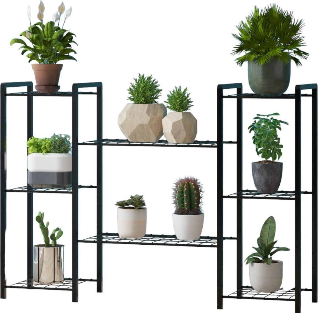 Hector Pflanzenregal - Schwarz