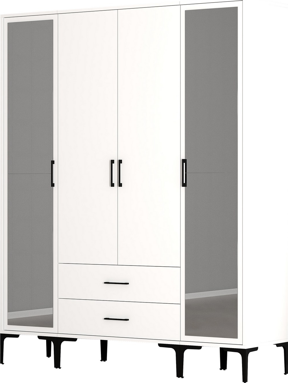 Kumsal Kleiderschrank 12 Wei�