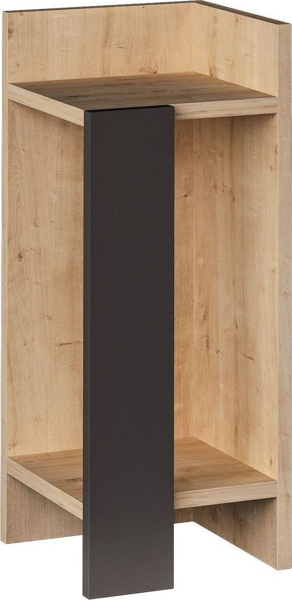 Elos Nachttisch rechts - Eiche/anthrazit Elos Nachttisch rechts - Eiche/anthrazit