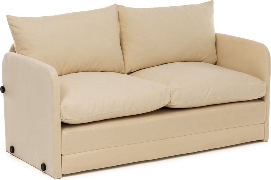 Saga 2-Sitzer-Schlafsofa XL - Creme Saga 2-Sitzer-Schlafsofa XL - Creme