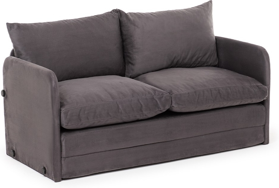 Saga 2-Sitzer-Schlafsofa XL - Grau