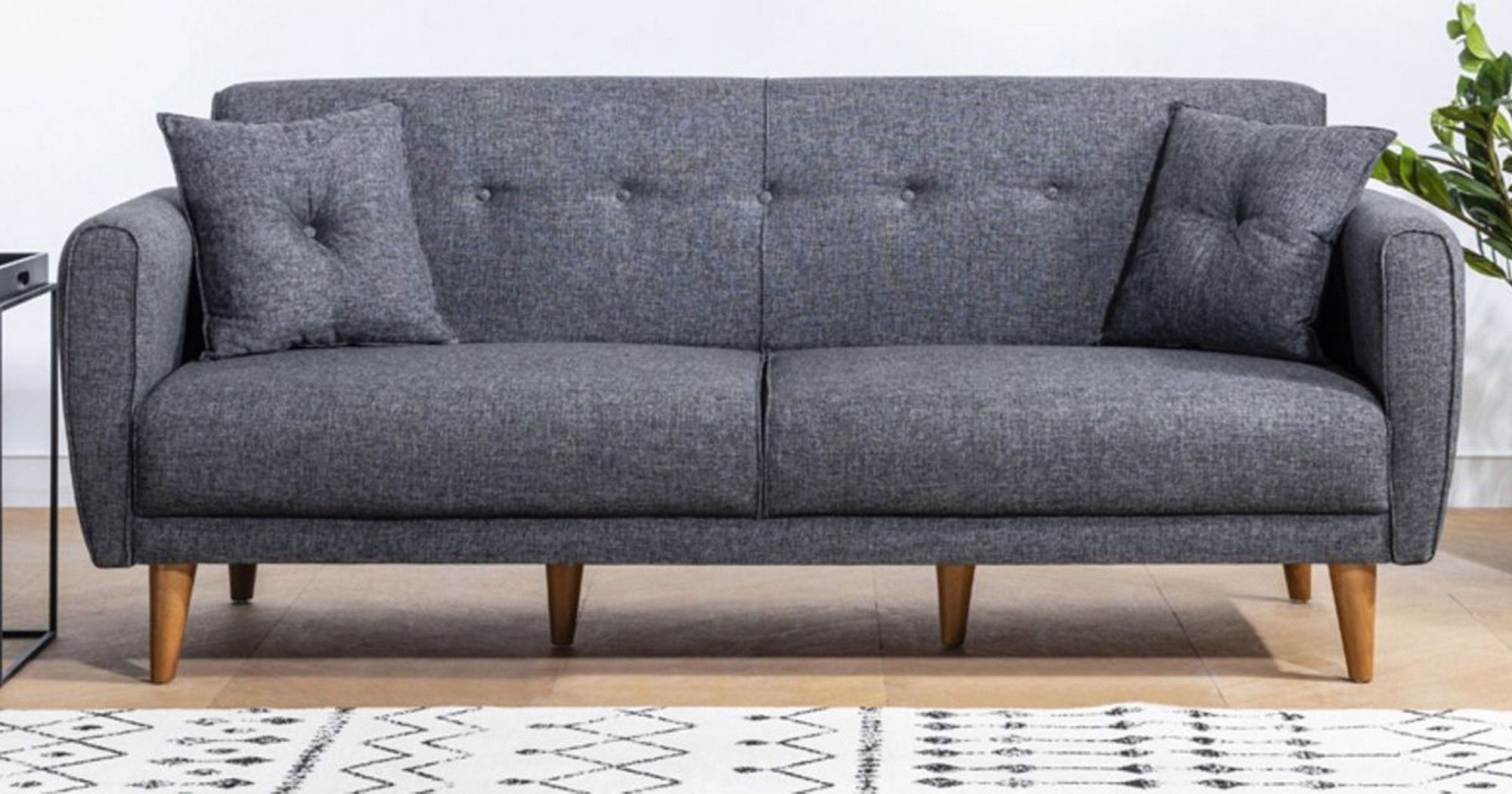 Aria 3-Sitzer Schlafsofa - Dunkelgrau