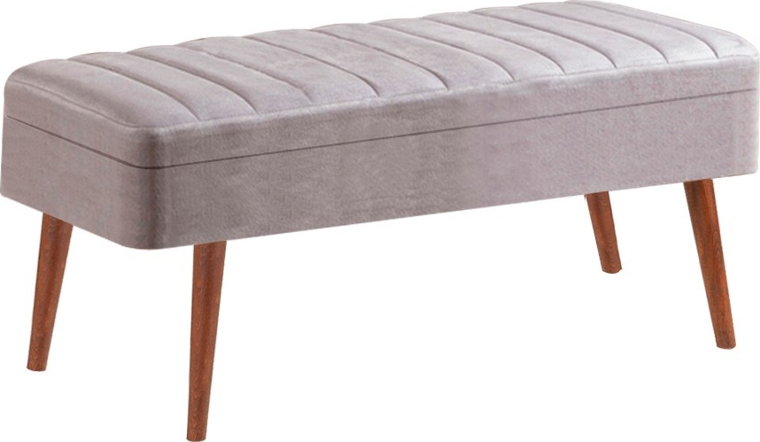 Vina Bank - Walnuss/Grau