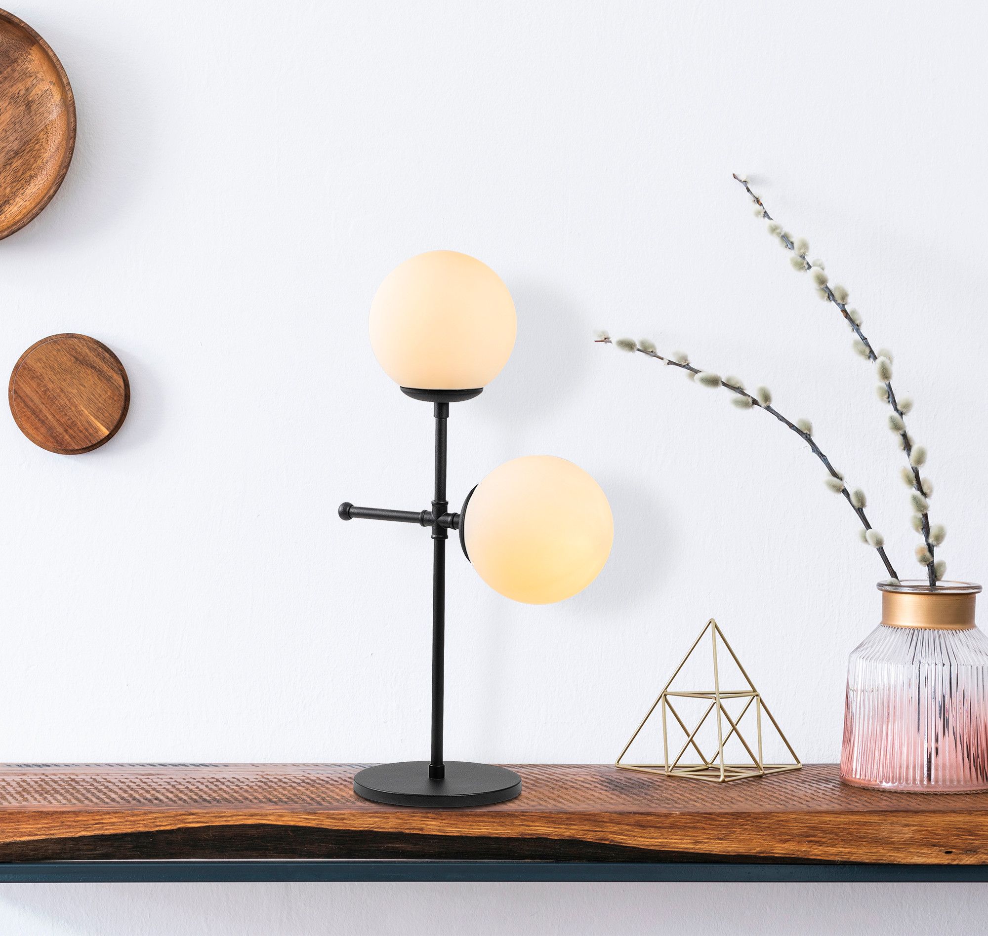 Mudoni Tischlampe - Schwarz