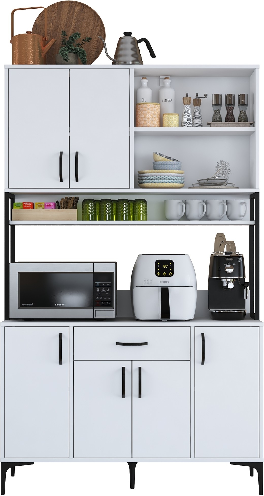 Jericho Schrank 128 - Wei�