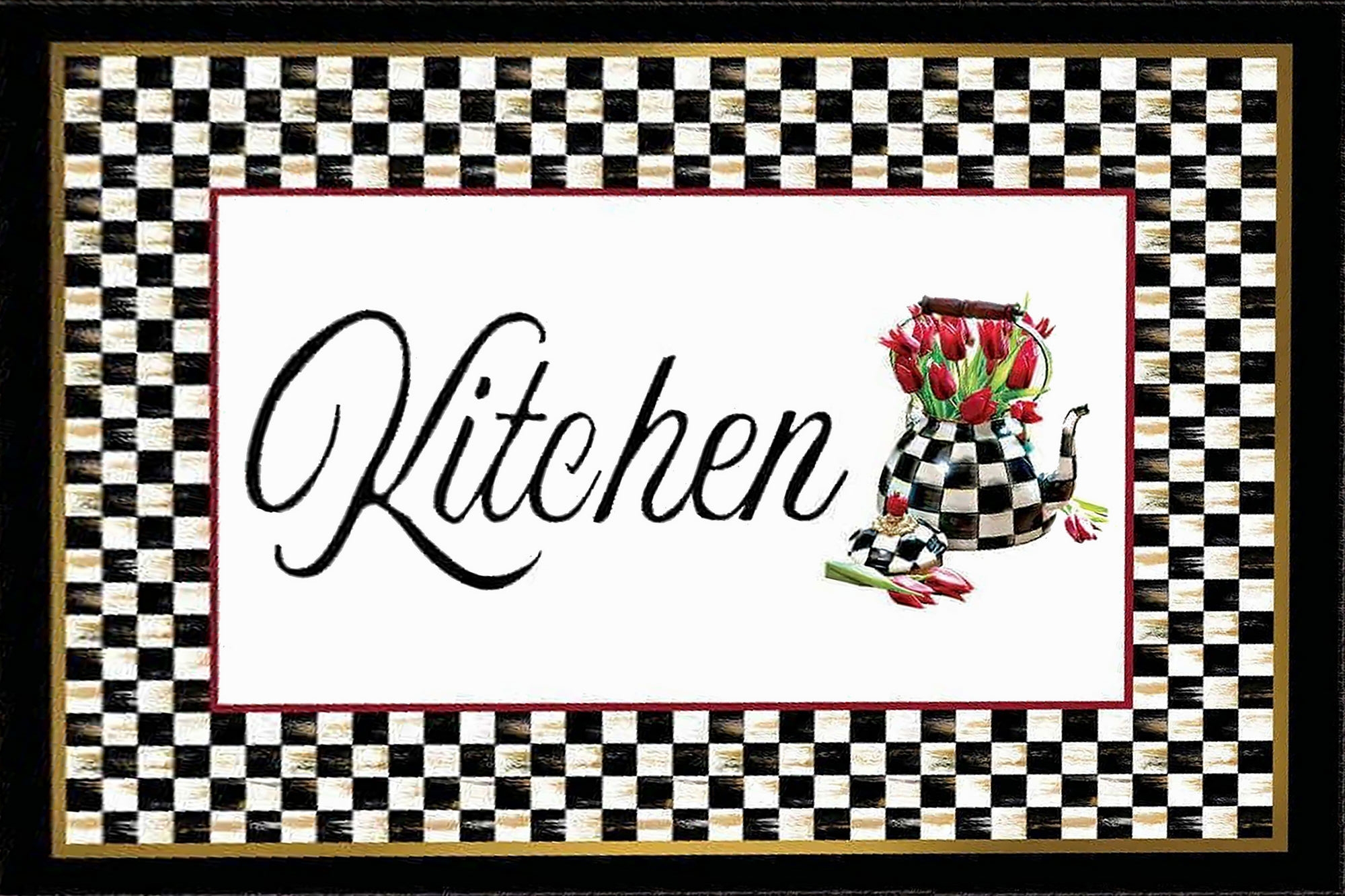 Cozin 258 Teppich Mehrfarbig - 60 x 100 cm