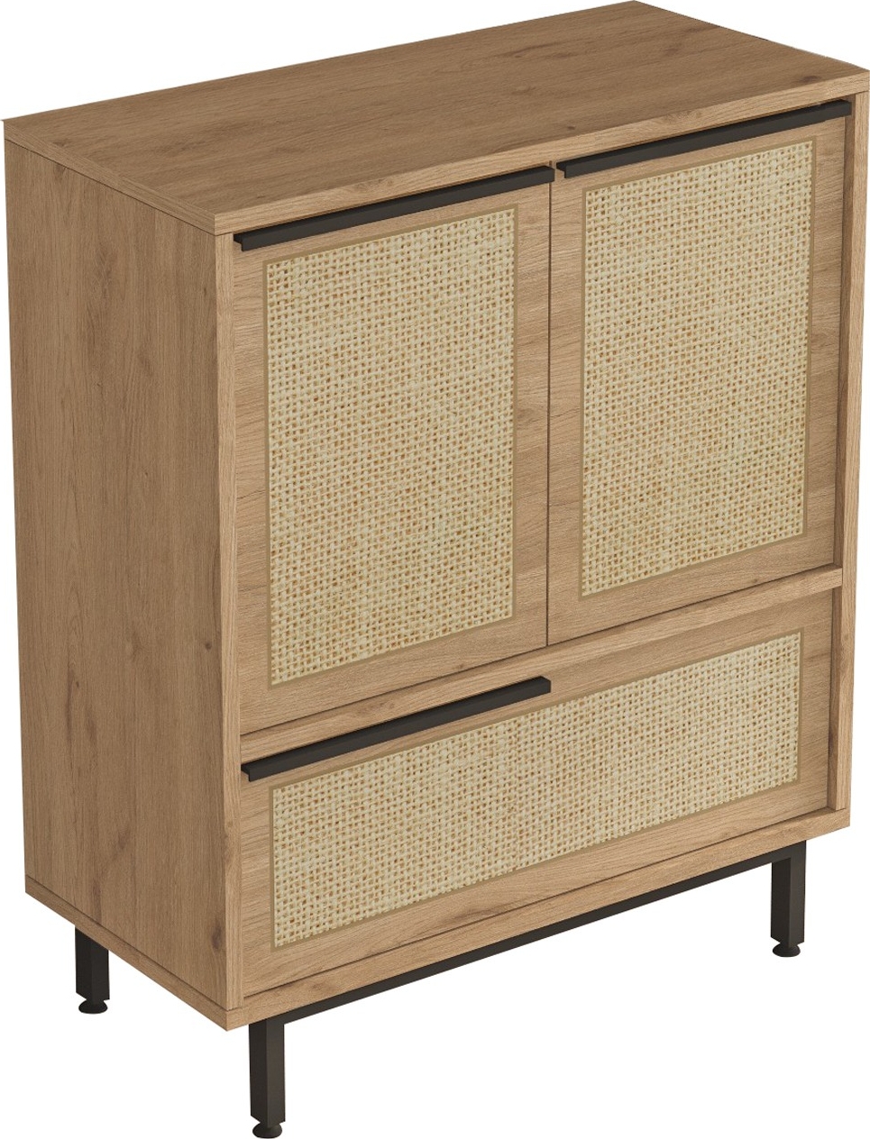 Ocean-Schrank 8B - Walnuss/Eiche