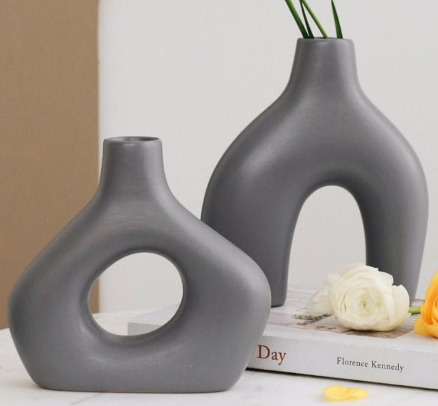 Formo Vase - Grau