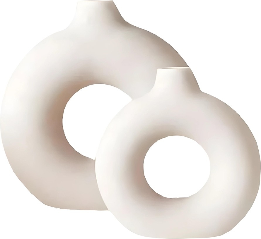 Buco Vase - Creme Buco Vase - Creme