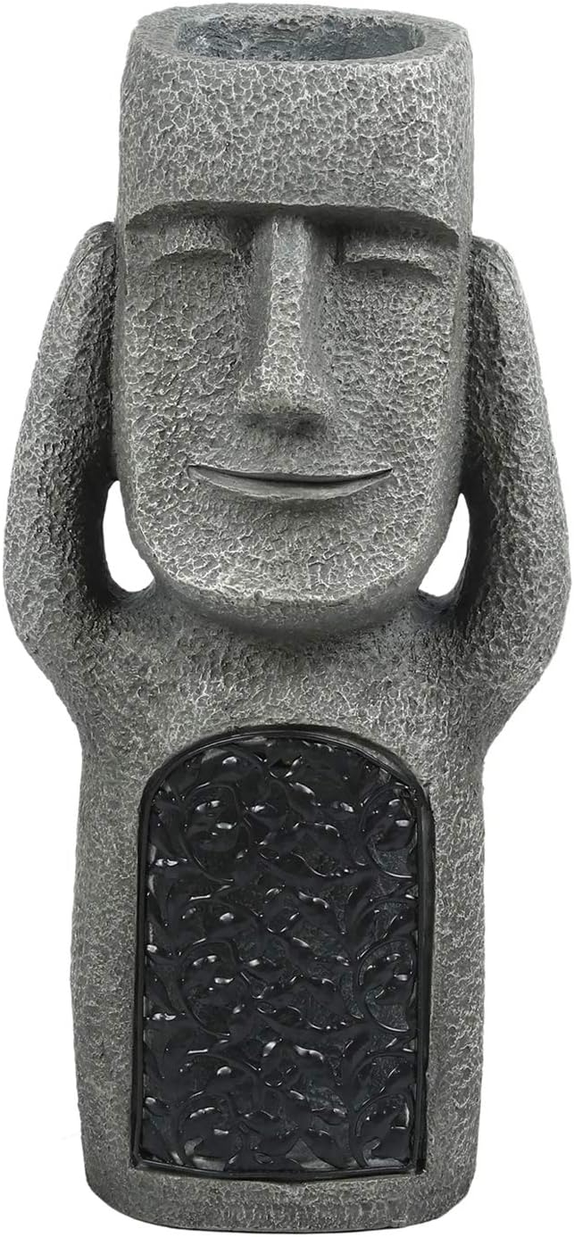 Sordo Vase - Grau/Schwarz