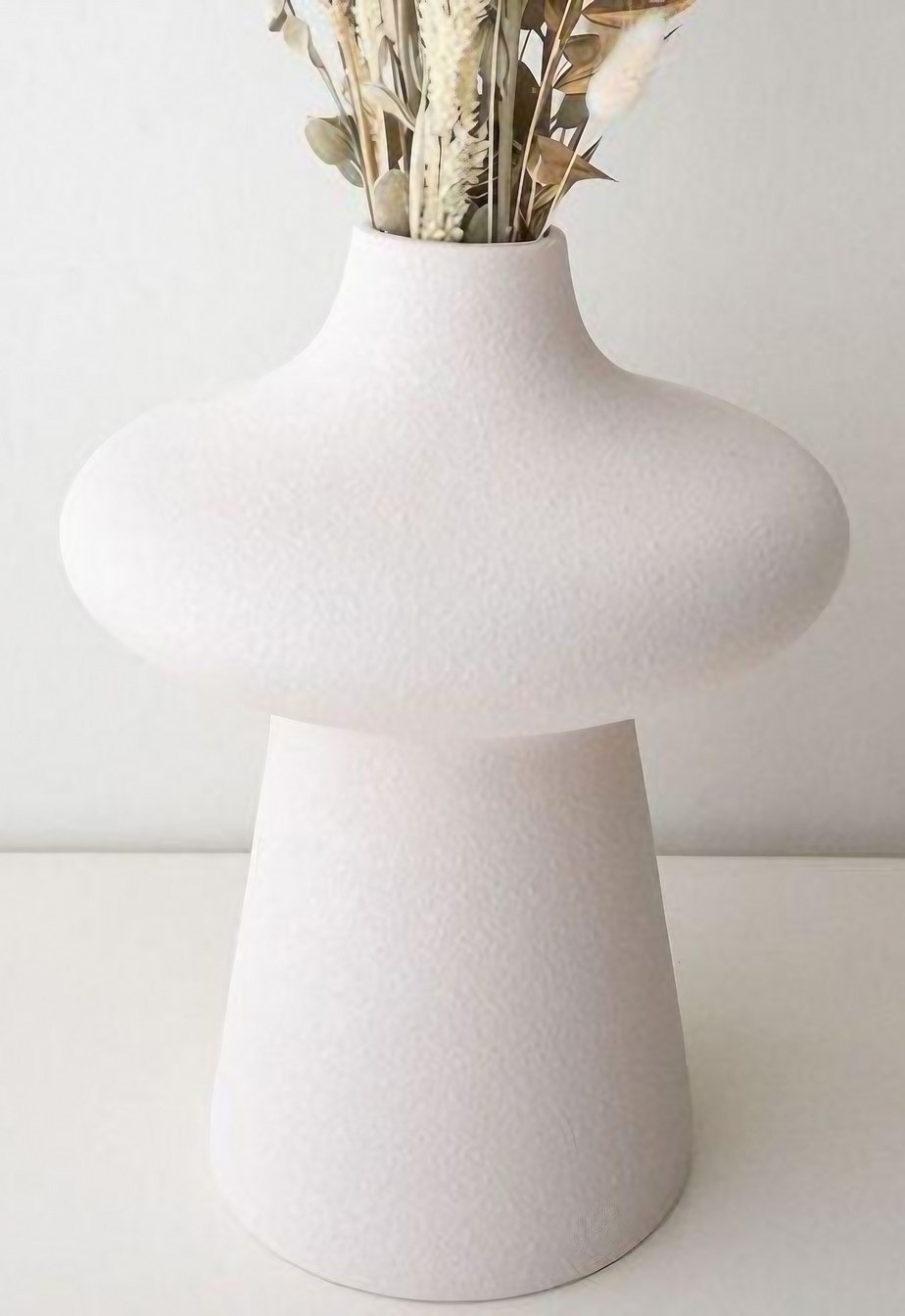 Pilzvase - Weiß Pilzvase - Weiß