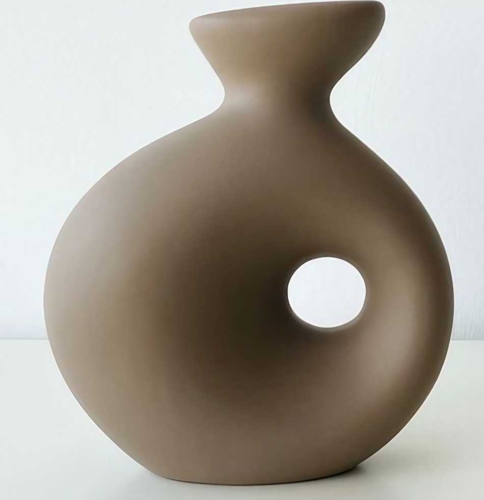 Etendi Vase - Braun