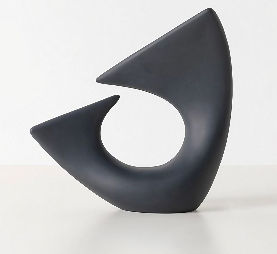 Ryba-Dekoration - Anthrazit