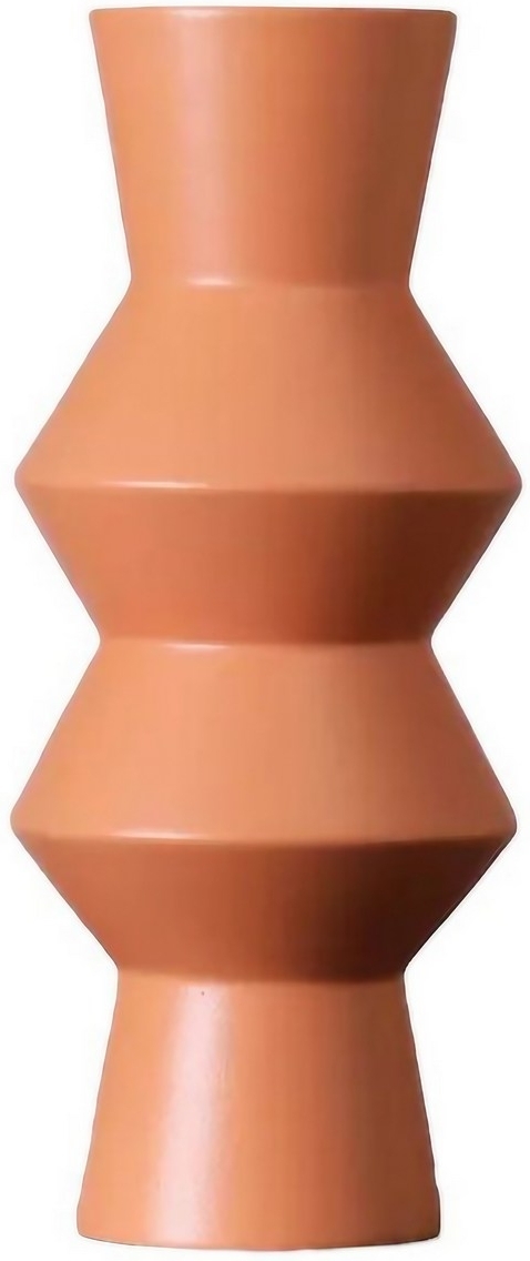 Rolo Vase - Orange