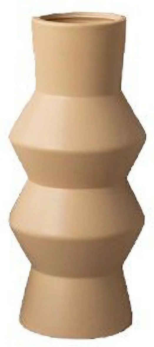 Rolo Vase - Beige