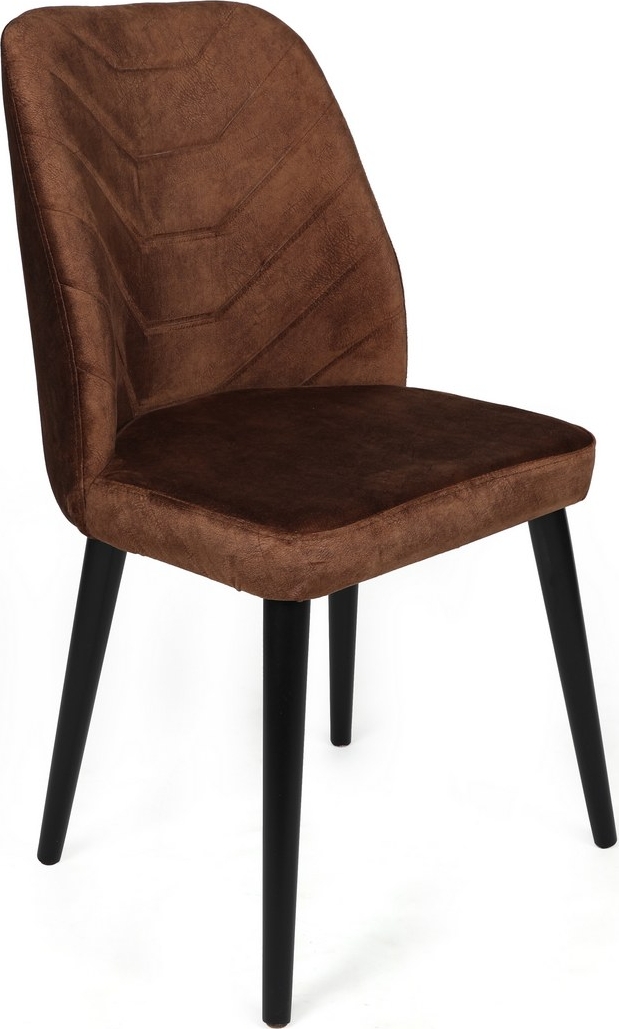 Dallas Esszimmerstuhl-Set - Braun/Schwarz Dallas Esszimmerstuhl-Set - Braun/Schwarz