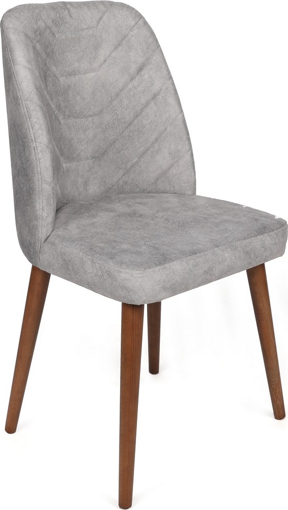 Dallas Esszimmerstuhl-Set - Grau/Walnuss Dallas Esszimmerstuhl-Set - Grau/Walnuss