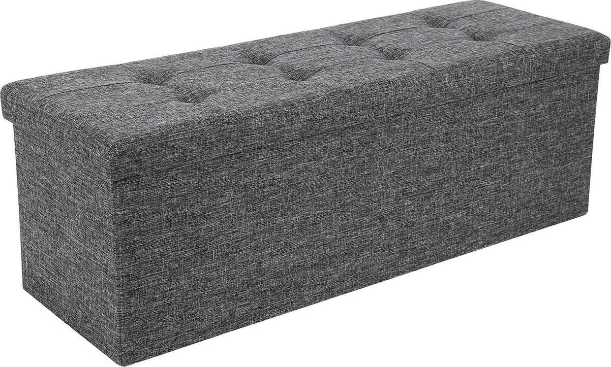 Joar Bank mit Stauraum 110 cm - Dunkelgrau