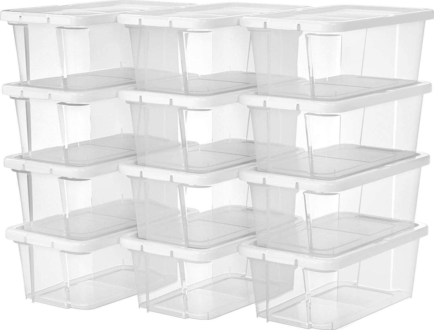 Leander Aufbewahrungsbox 35x20 cm 12er-Pack - Transparent Leander Aufbewahrungsbox 35x20 cm 12er-Pack - Transparent