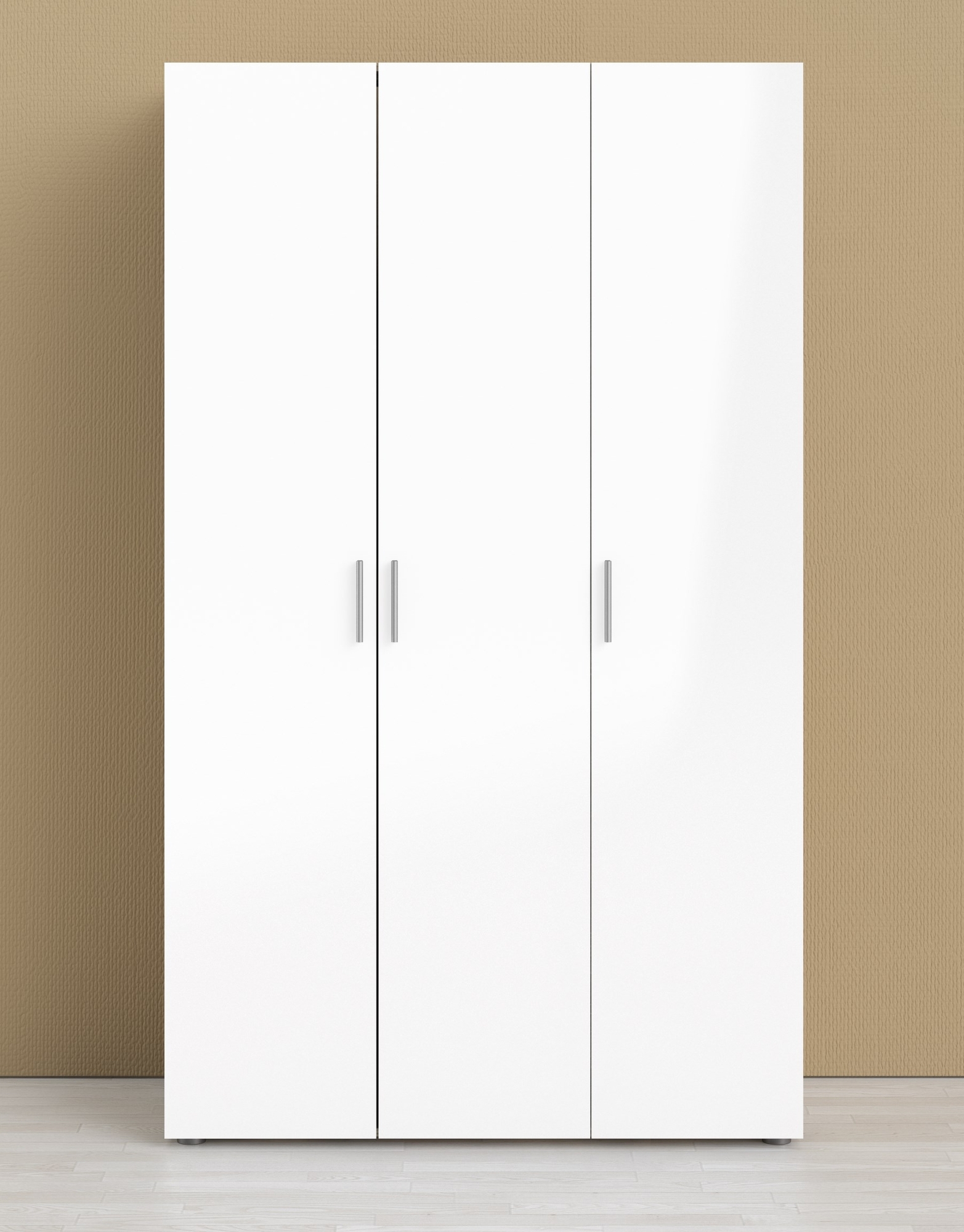 Pepe Kleiderschrank mit 3 T�ren - Eiche/Wei�