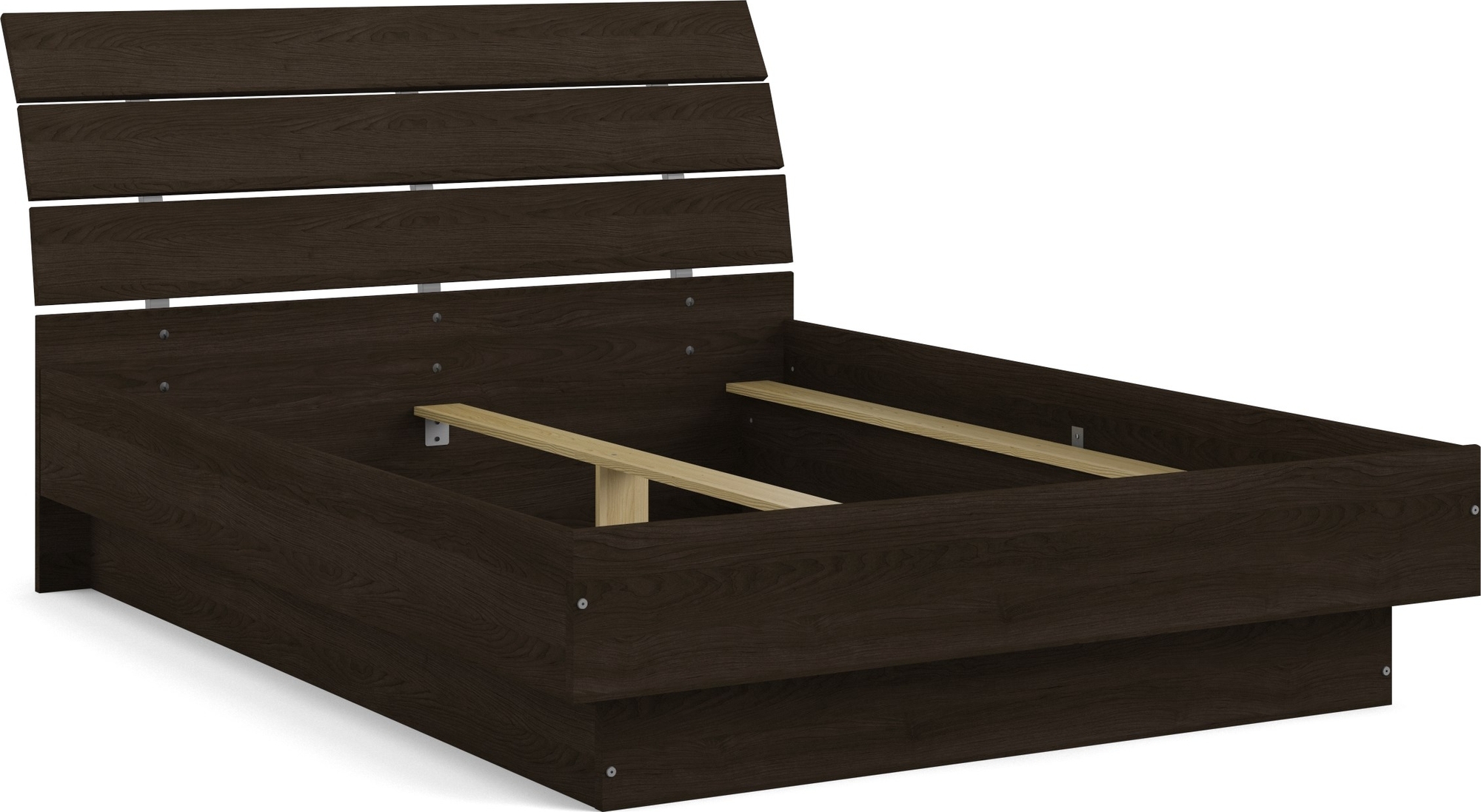 Naia Bettrahmen 154 x 203 cm - Kaffee