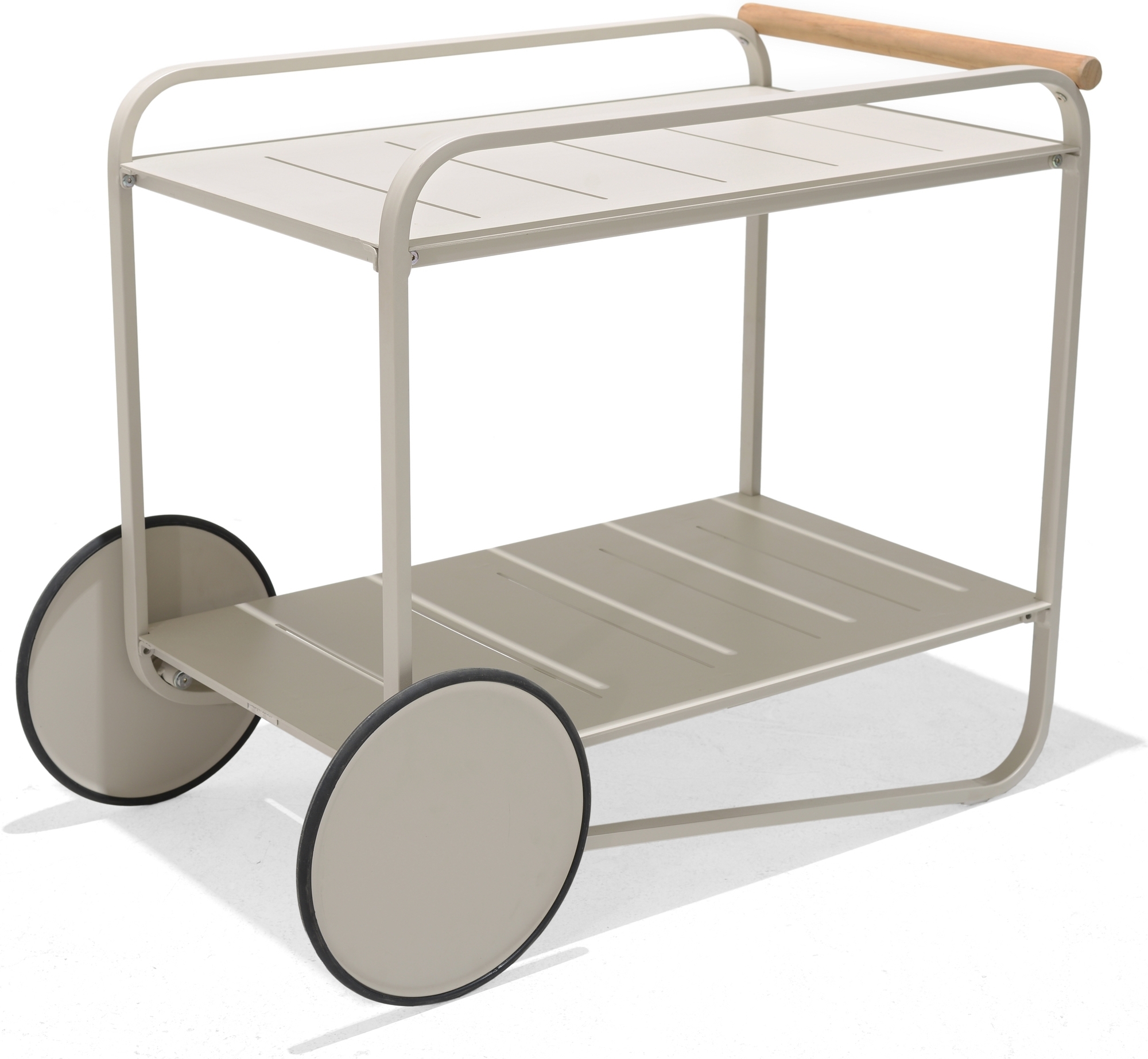 Lifestyle Garden Portals Servierwagen - Beige/Teak