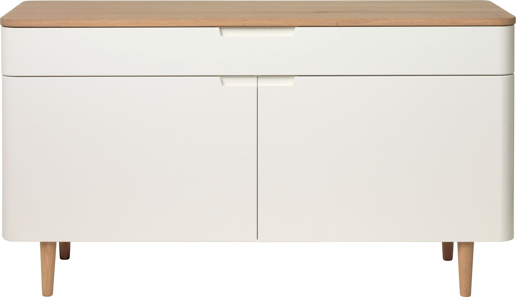 Odessa Sideboard in ge�lter Eiche und Wei�