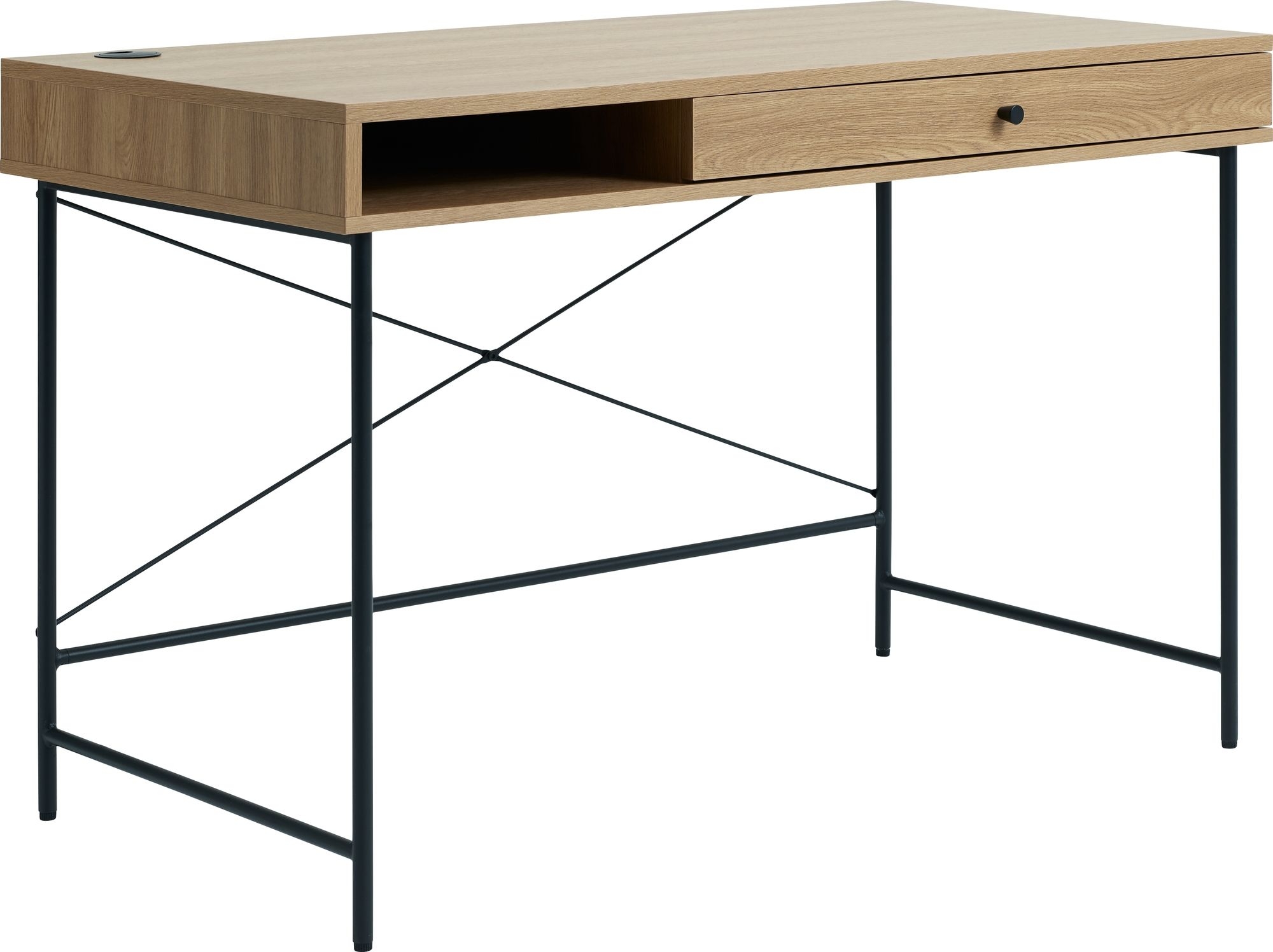 Men�tisch 120 x 60 cm - Eiche