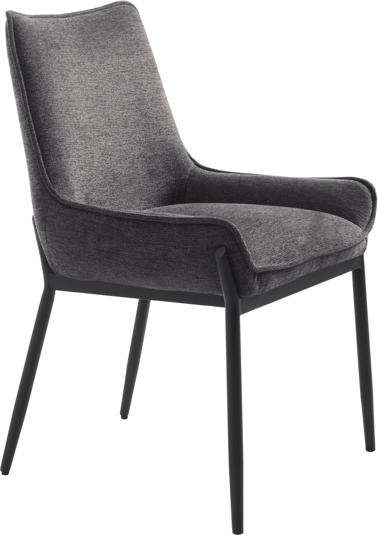 Alberta Esszimmerstuhl - Dunkelgrau