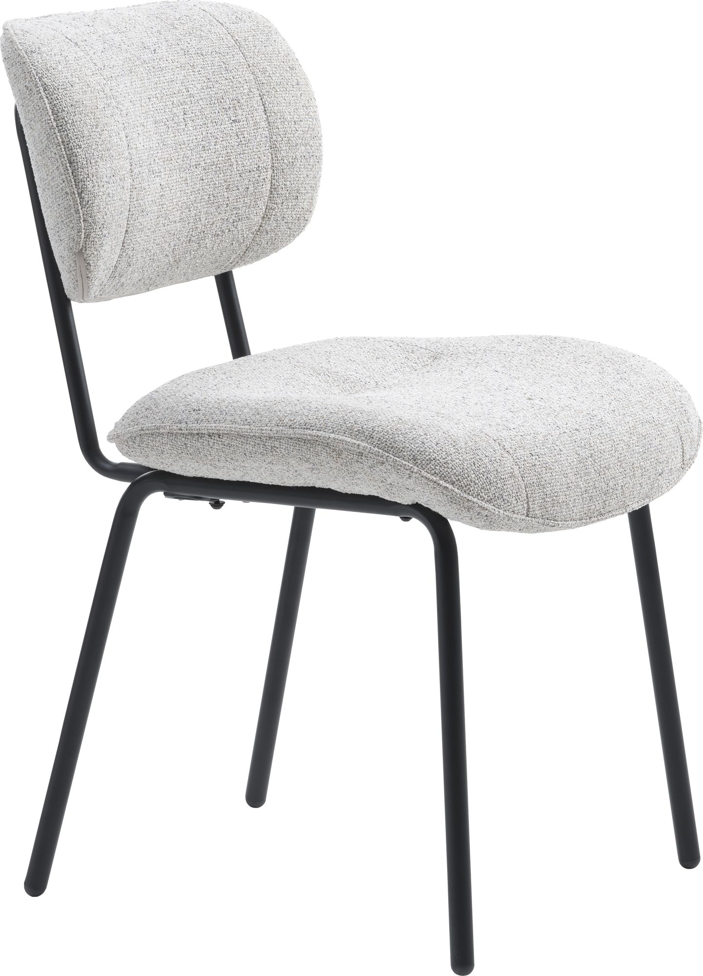 Bison-Esszimmerstuhl - Offwhite