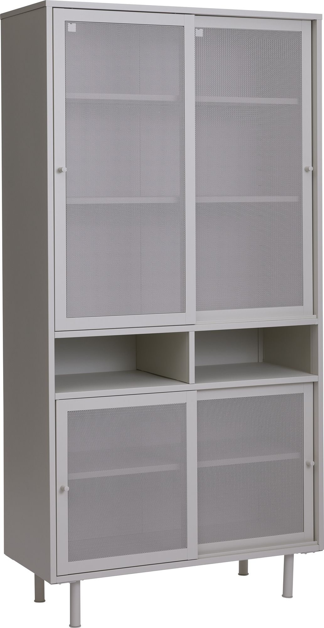 Schraubstockschrank H180 cm - Greige