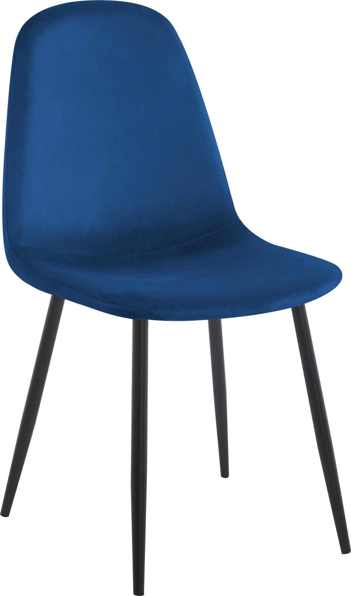 Carisma Stuhl - Blauer Samt + M�belf��e