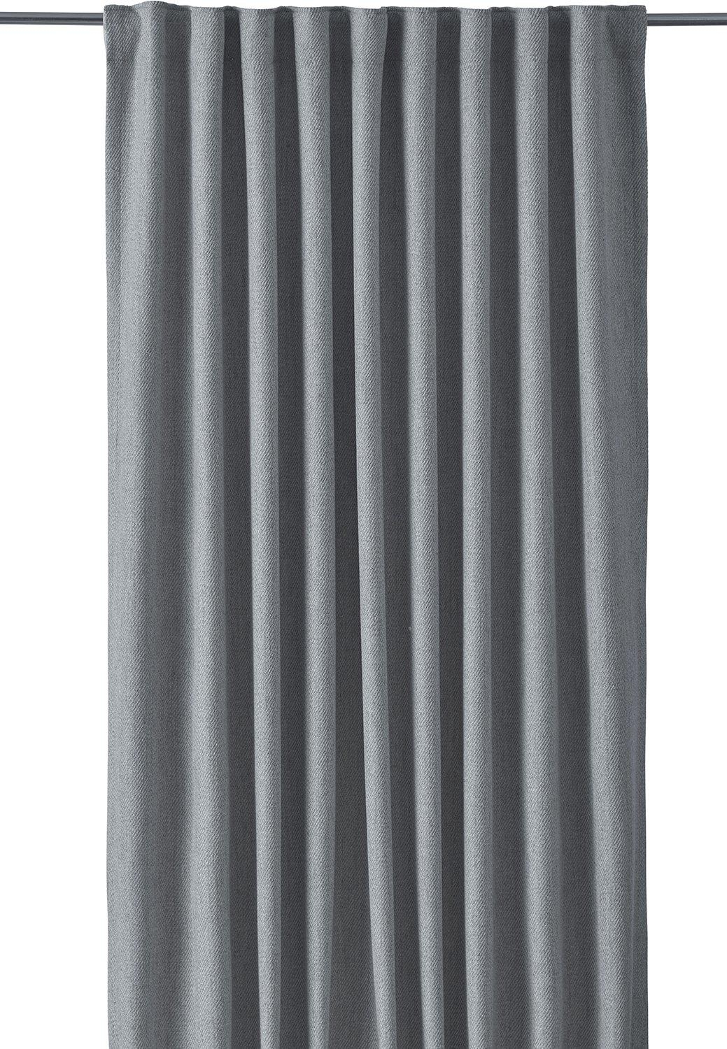 Greenwich-Vorhang 2er-Pack 2 x 140 x 280 cm - Grau