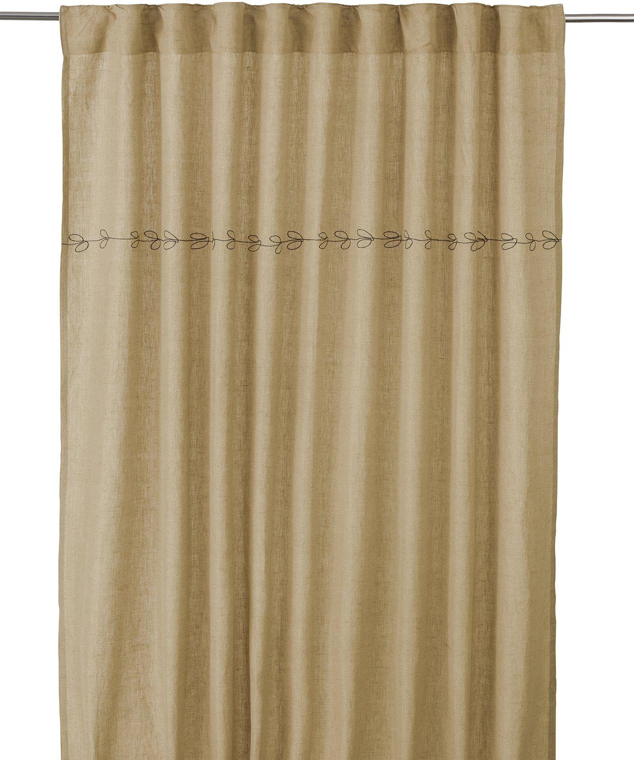 Amie Vorhang 2er-Pack 2 x 140 x 280 cm - Eiskaffee Amie Vorhang 2er-Pack 2 x 140 x 280 cm - Eiskaffee