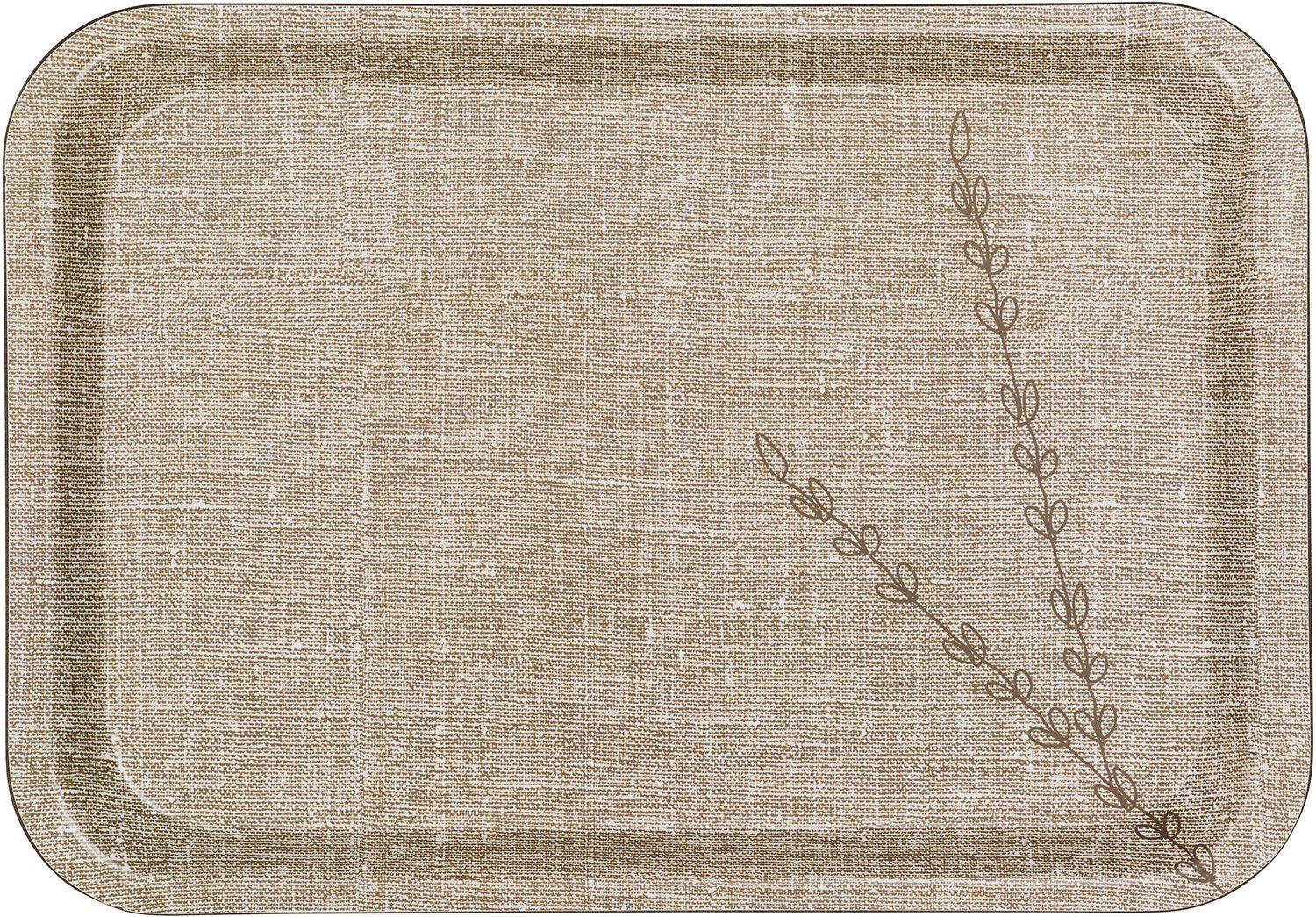 Amie Tablett 34 x 24 cm - Zimt