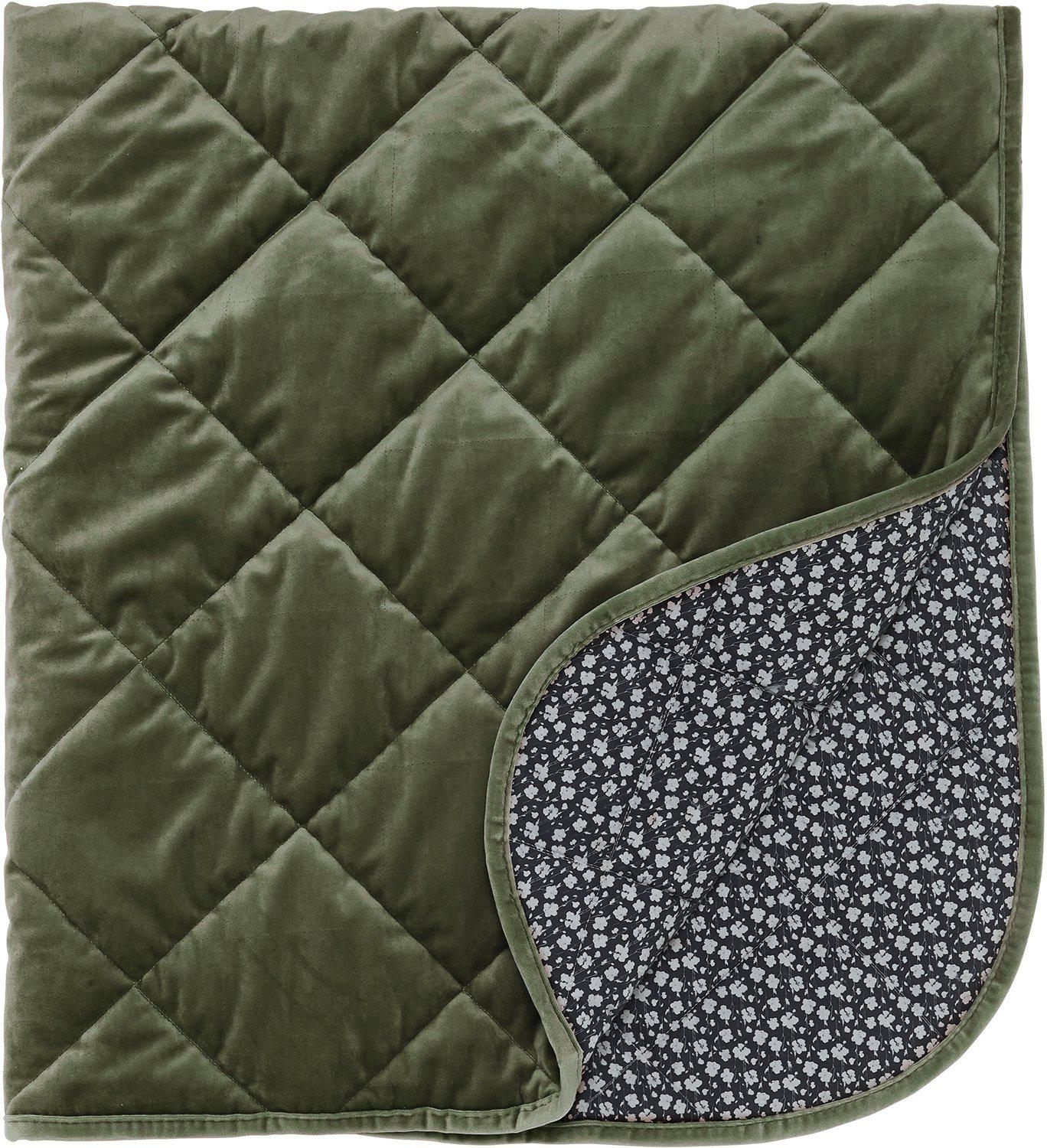 Emmet-Plaid 130 x 150 cm - Mittelgrün Emmet-Plaid 130 x 150 cm - Mittelgrün