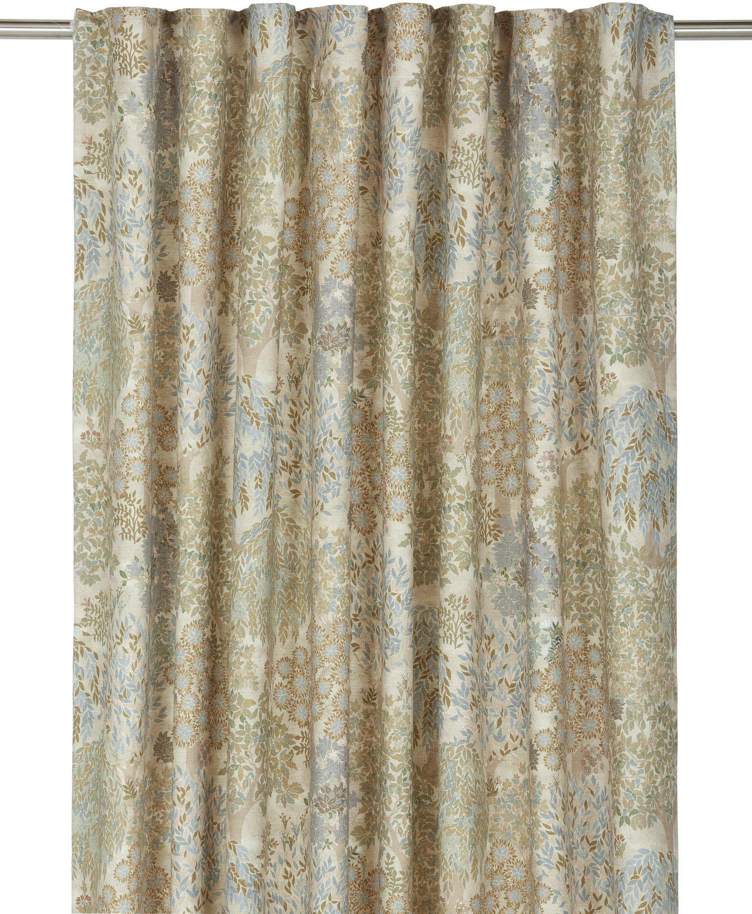 Aran-Vorhang 2er-Pack 2 x 135 x 260 cm - Beige