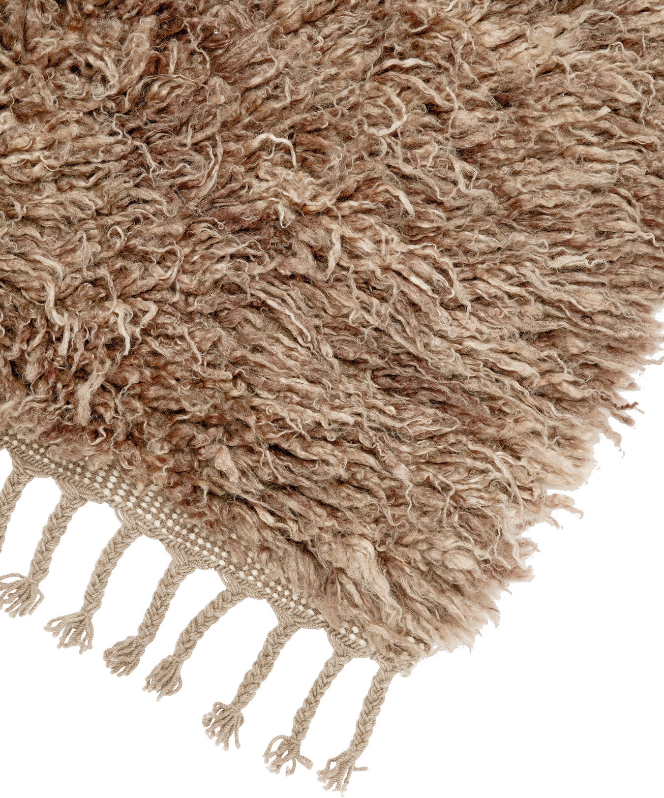 Dylan-Wollteppich - Beige